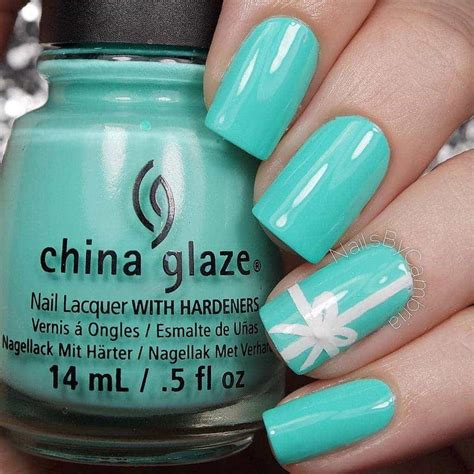 tiffany blue color nail polish